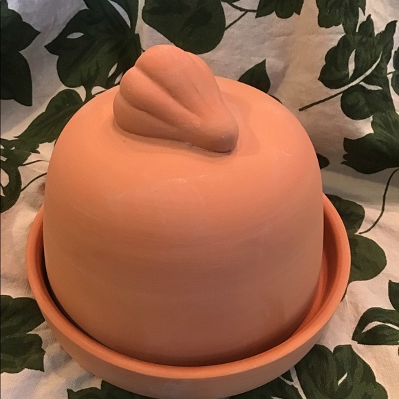 Terra cotta garlic roaster, brand new! - Picture 2 of 3